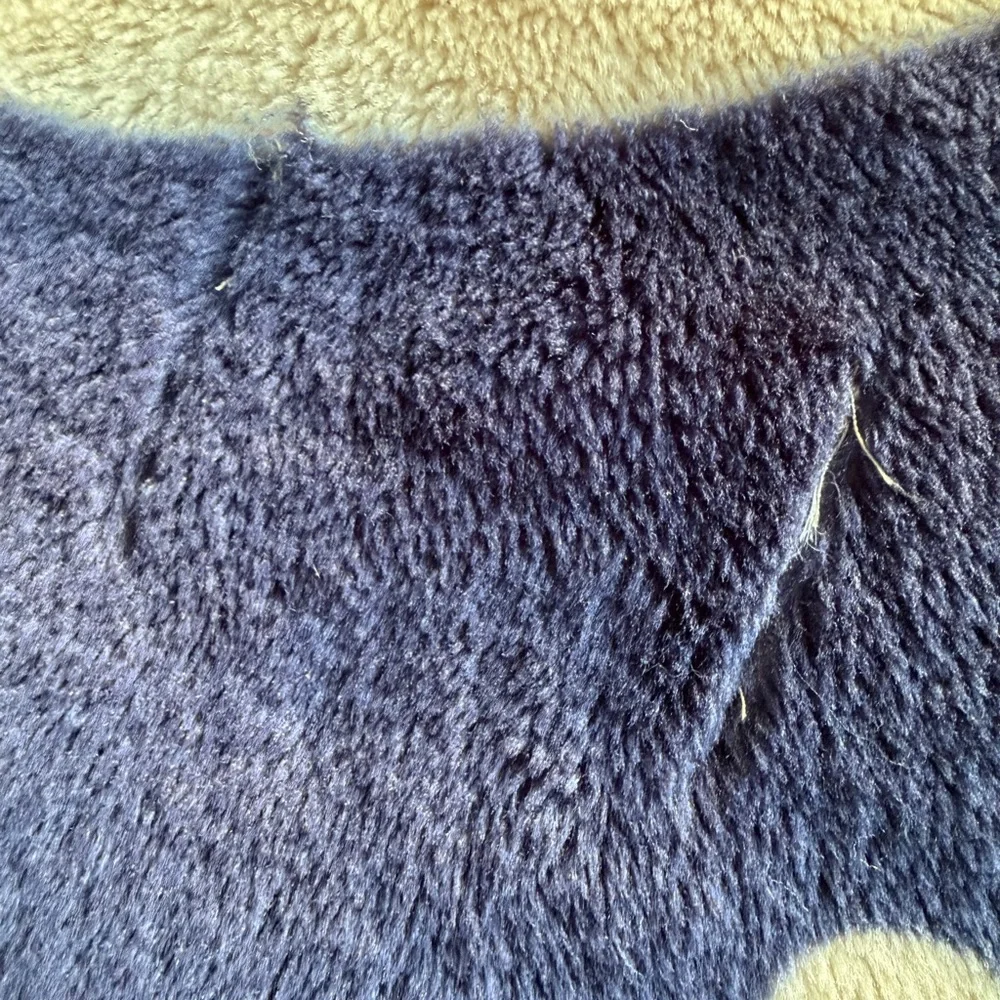 VTG Celestial Sunface Moon Stars Planets Cosmos Plush Blanket Whimsigoth 80x97